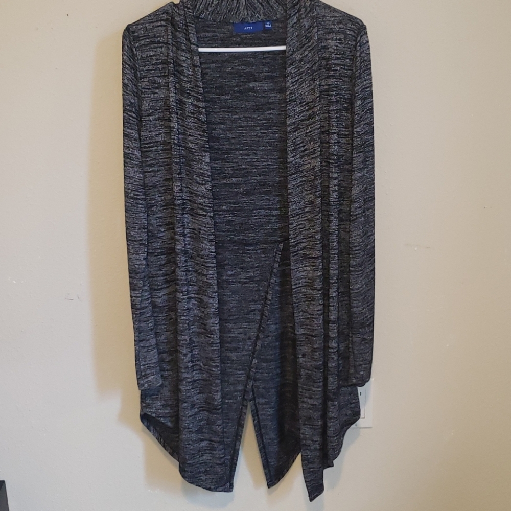 Heathered cardigan
